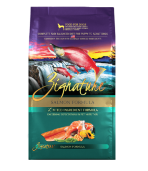 ZIGNATURE DOG KIBBLE SALMON 4 LB