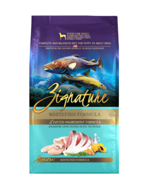 ZIGNATURE DOG KIBBLE WHITEFISH 4 LB