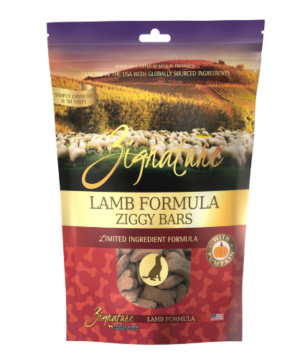 ZIGNATURE LAMB FORMULA ZIGGY BARS 12 OZ