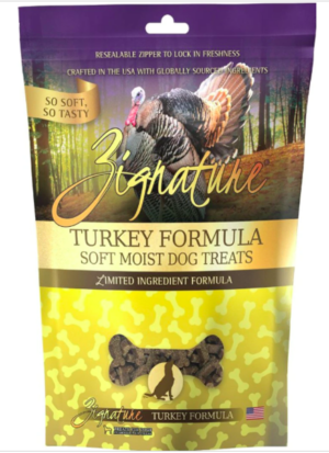 ZIGNATURE SOFT DOG TREATS | TURKEY 4 OZ