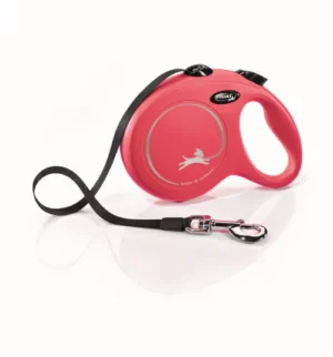 Flexi Flexi Classic Nylon Cord Dog Leash Red 16ft LG up to 132lb