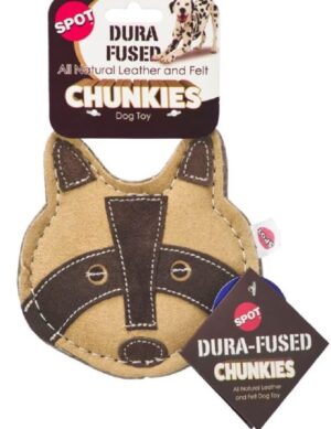 Spot Dura-Fused Leather Chunky Raccoon 5 inch