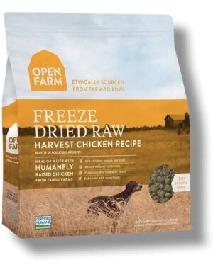 OPEN FARM FREEZE DRIED RAW | HARVEST CHICKEN 22 OZ